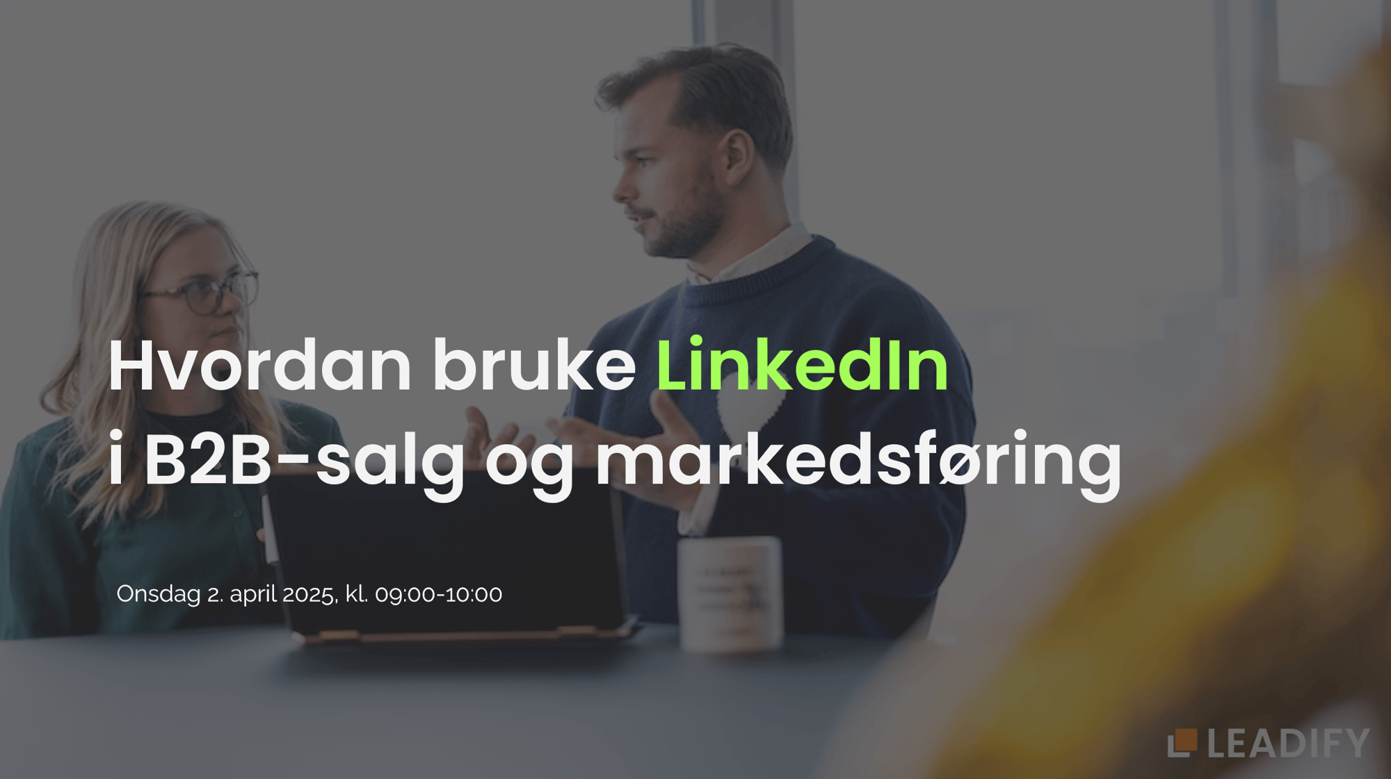 250402 Cover webinar - Linkedin for B2b