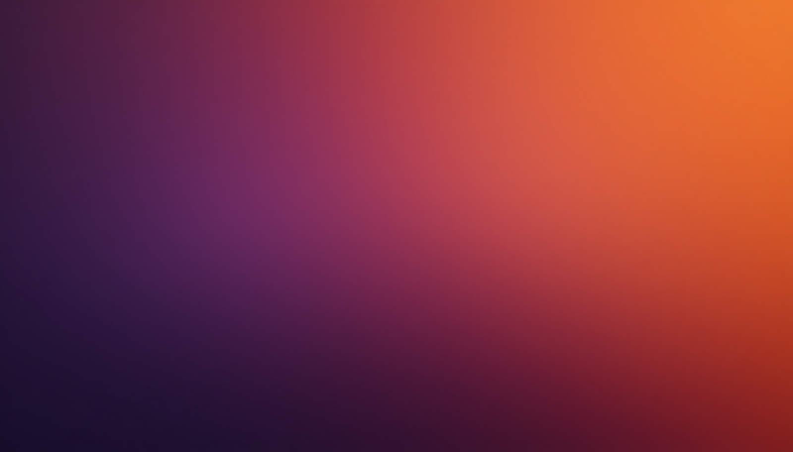 Calm gradient_dark purple and bright orange